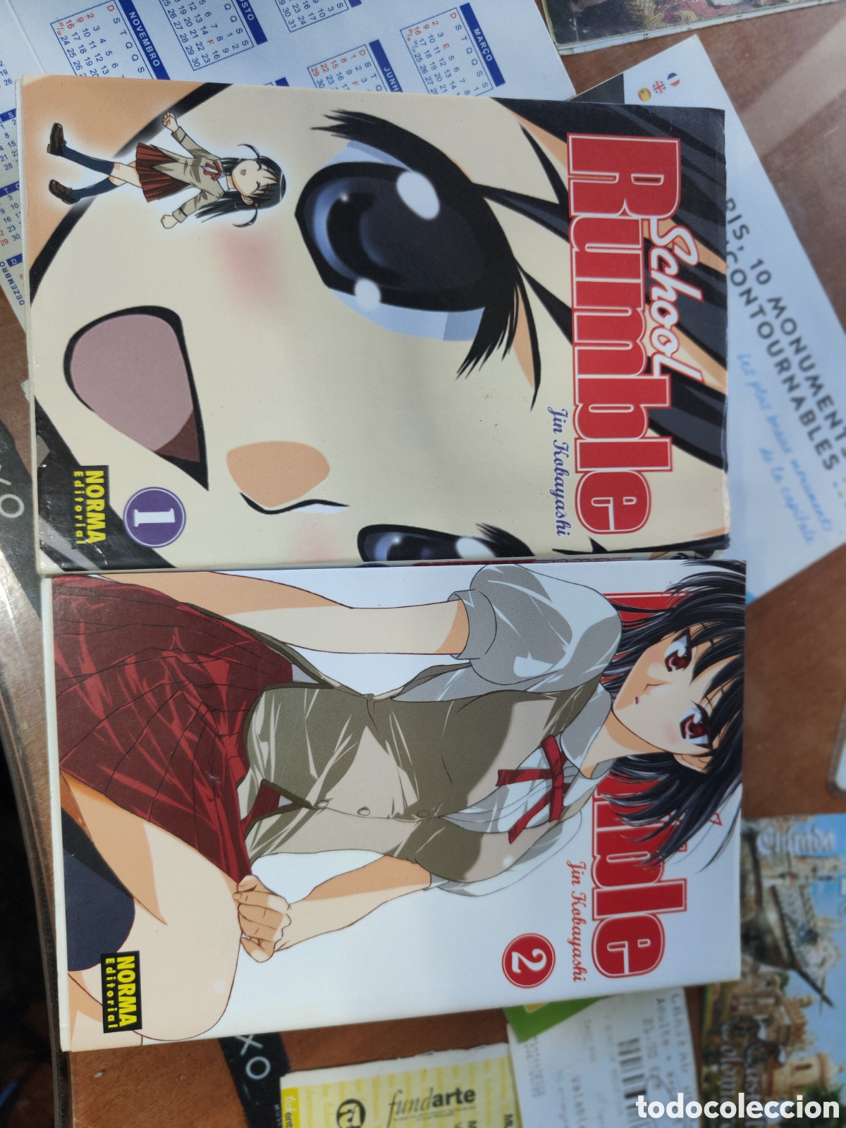 C&oacute;mics: COMICS 1 Y 2 MANGA SCHOOL RUMBLE - Foto 1