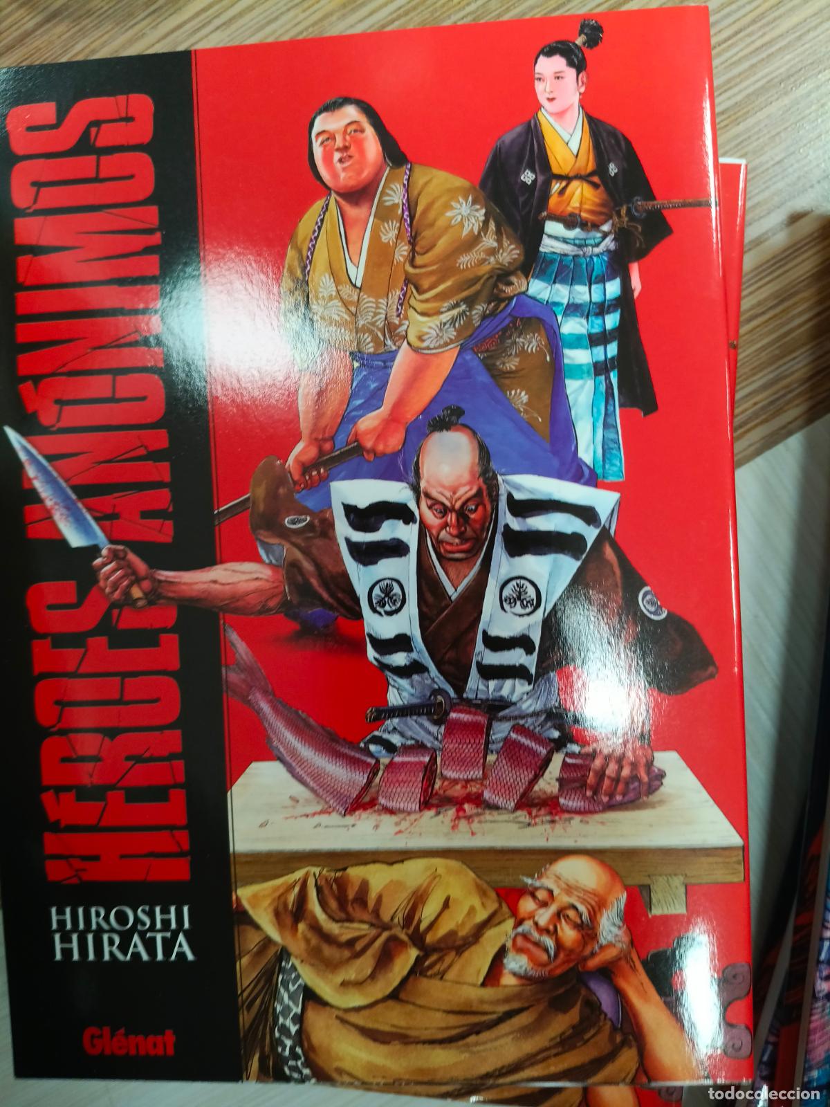 C&oacute;mics: H&eacute;roes an&oacute;nimos de Hiroshi Hirata, Gl&eacute;nat. - Foto 1