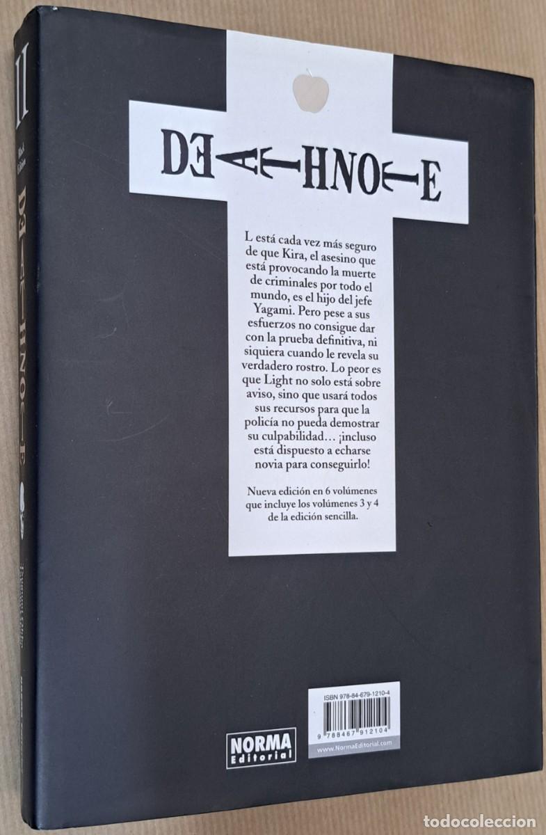 C&oacute;mics: Deathnote II, Black Edition. Editorial Norma Como nuevo - Foto 2