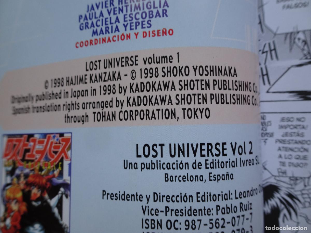 C&oacute;mics: lost universe 2 editorial ivrea 2003 - Foto 3