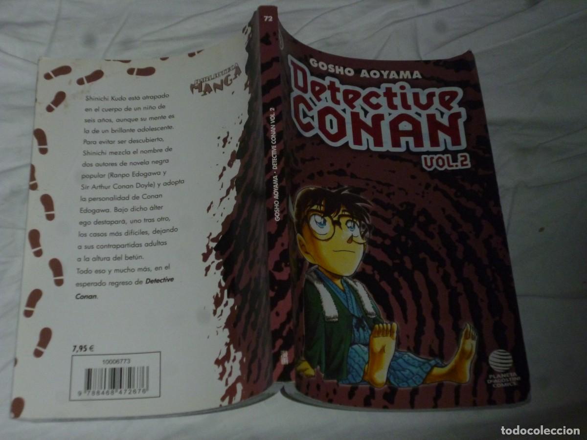 C&oacute;mics: DETECTIVE CONAN VOL 2. COMIC MANGA - Foto 3