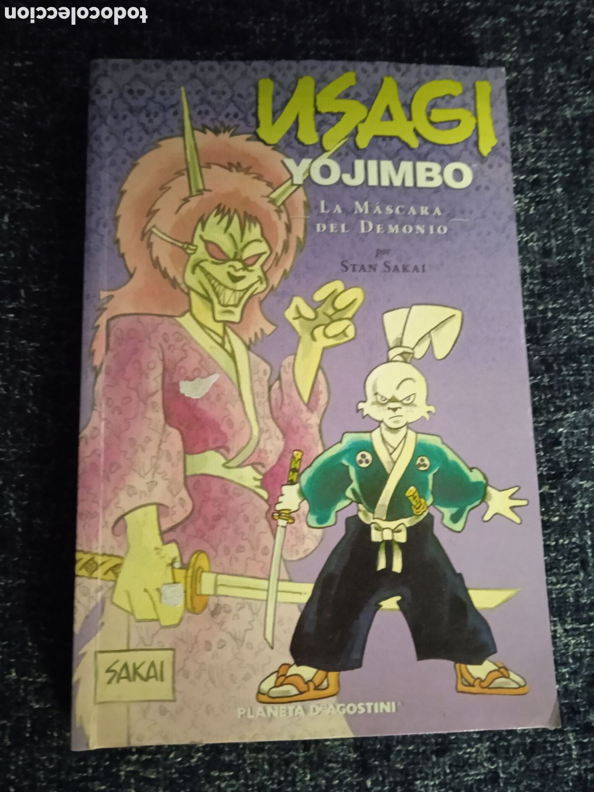 Comics: Usagi Yojimbo. La mascara del demonio./ Stan Sakai.-ED. Planeta de Agostini -MANGA