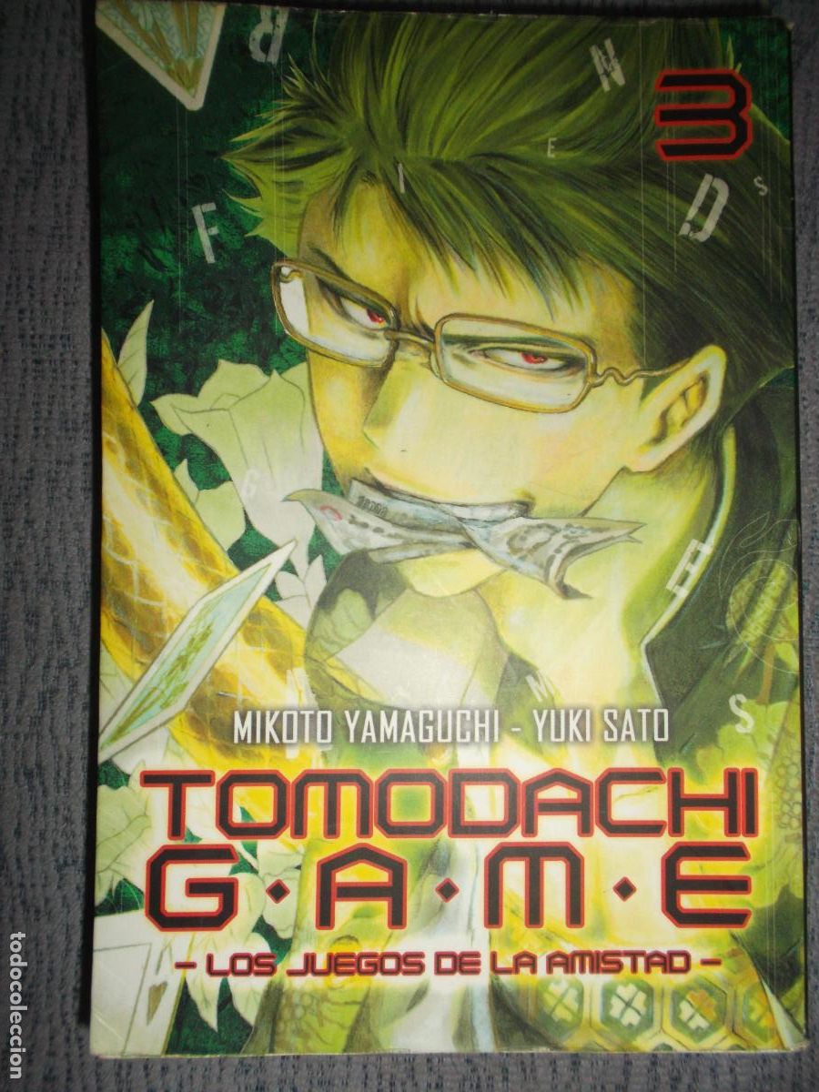 Comics: Tomodachi Game, Los Juegos De La Amistad N&ordm; 3, Mikoto Yamaguchi, Yuki Sato