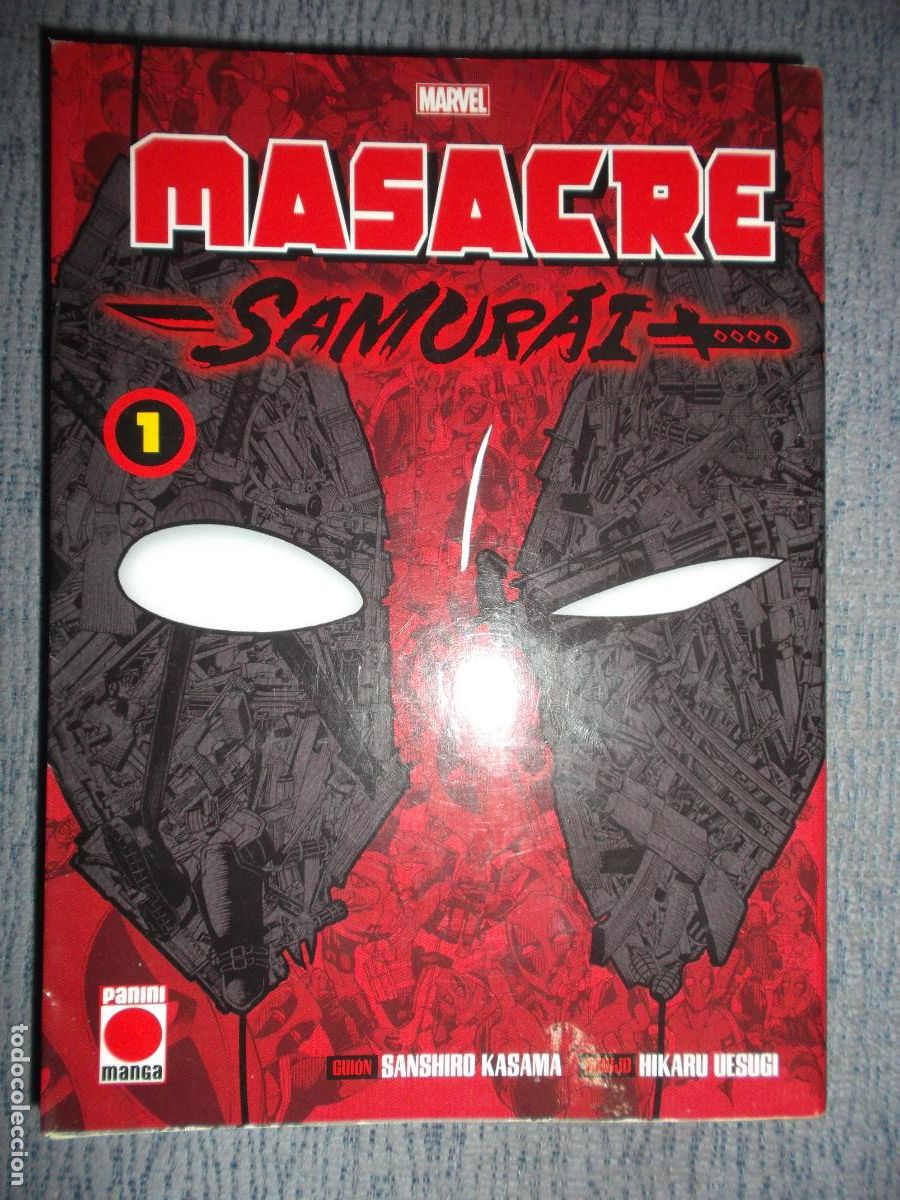 Comics: Masacre: Samur&aacute;i N&ordm; 1, Sanshiro Kasama, Hikaru Uesugi