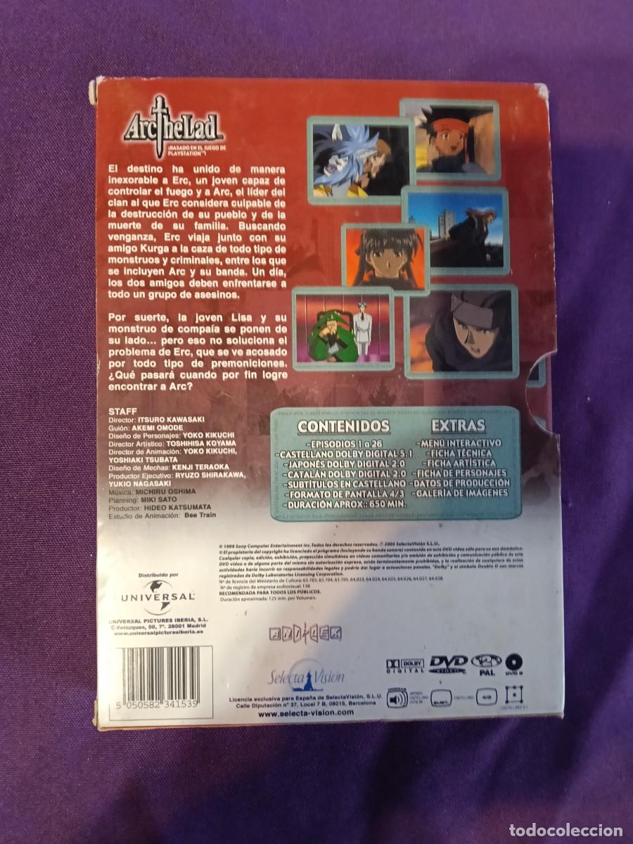 C&oacute;mics: PACK ARCHELAD SERIE COMPLETA ANIME - Foto 2