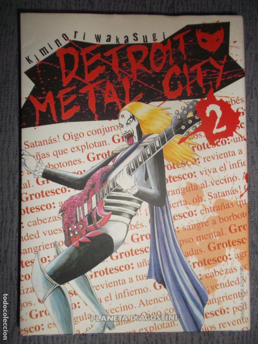 C&oacute;mics: Detroit Metal City N&ordm; 2 (De 6), Kiminori Wakasugi