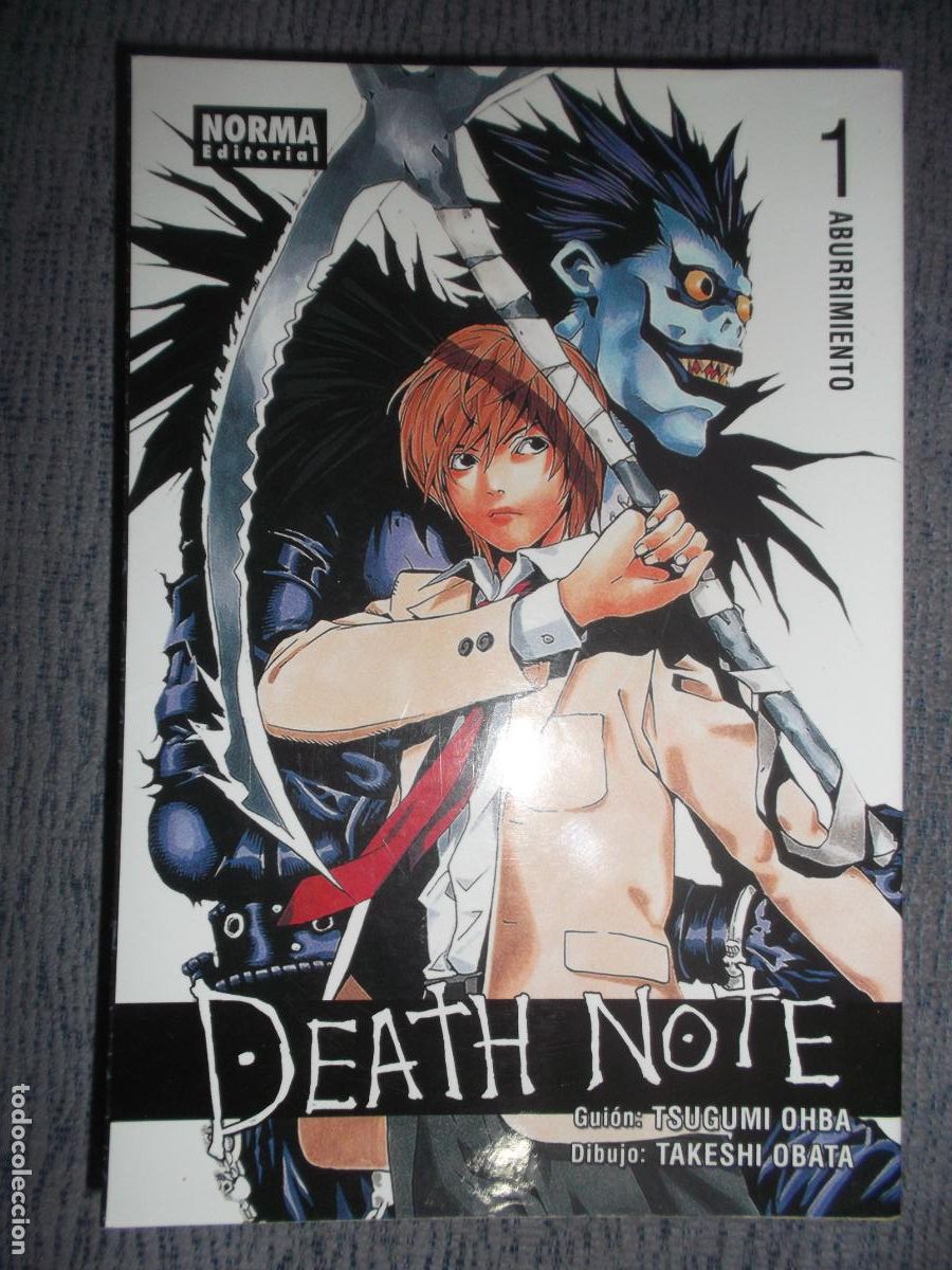 C&oacute;mics: Death Note (Norma) N&ordm; 1 (De 12), Tsugumi Ohba, Takeshi Obata