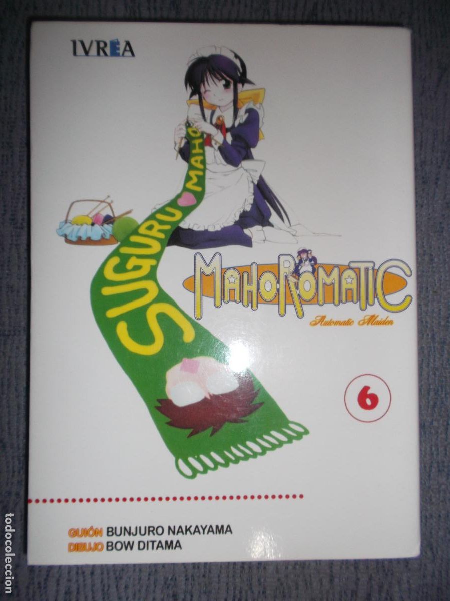 C&oacute;mics: Mahoromatic, Automatic Maiden N&ordm; 6 (De 8), Bunjuro Nakayama, Bow Ditama