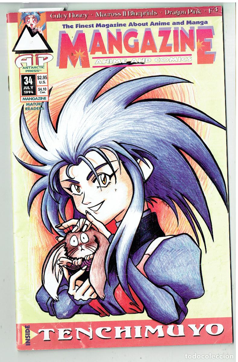 Comics: MANGAZINE. N&ordm; 34. TENCHIMUYO. EN INGL&Eacute;S. (ST/MG/C9)