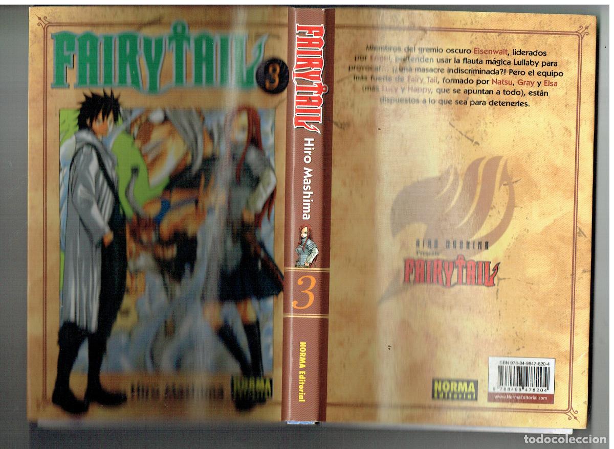 C&oacute;mics: FAIRY TAIL. N&ordm; 3. HIRO MASHIMA. NORMA. (ST/MG/C9) - Foto 2