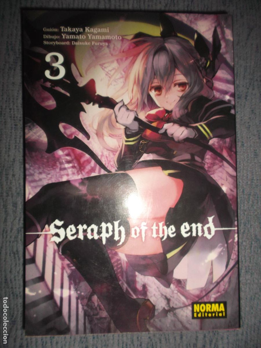 C&oacute;mics: Seraph Of The End N&ordm; 3, Takaya Kagami, Yamato Yamamoto
