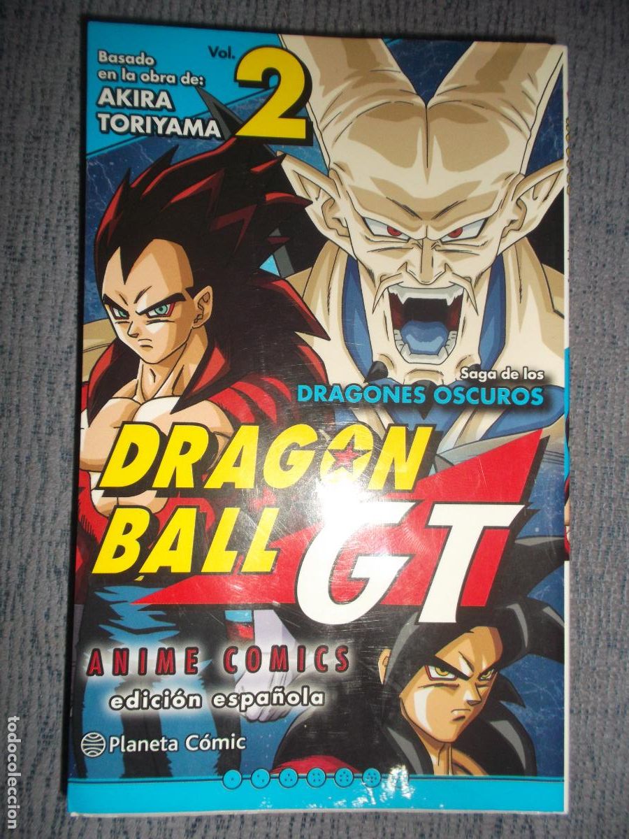 Comics: Dragon Ball GT - Saga De Los Dragones Oscuros N&ordm; 2 (De 3), Toei Animation, Akira Toriyama