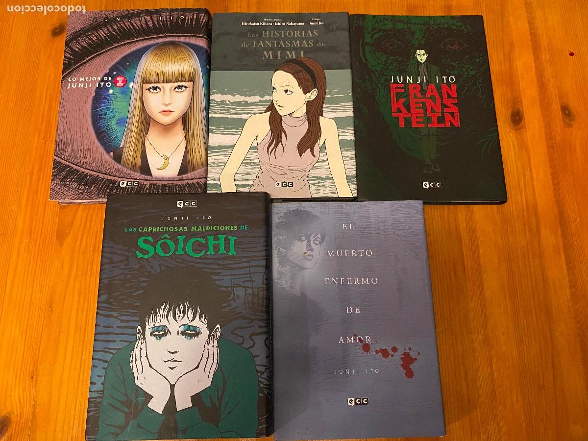 C&oacute;mics: LOTE MANGAS DE JUNJI ITO DE ECC COMICS - Foto 2