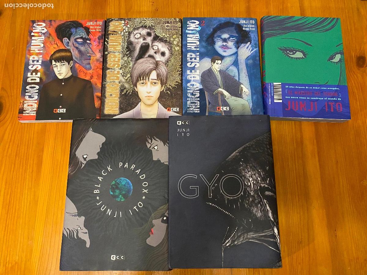 C&oacute;mics: LOTE MANGAS DE JUNJI ITO DE ECC COMICS - Foto 3