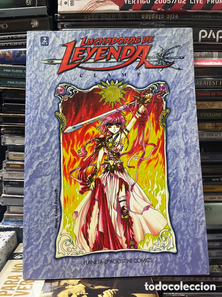 Comics: luchadoras de leyenda clamp