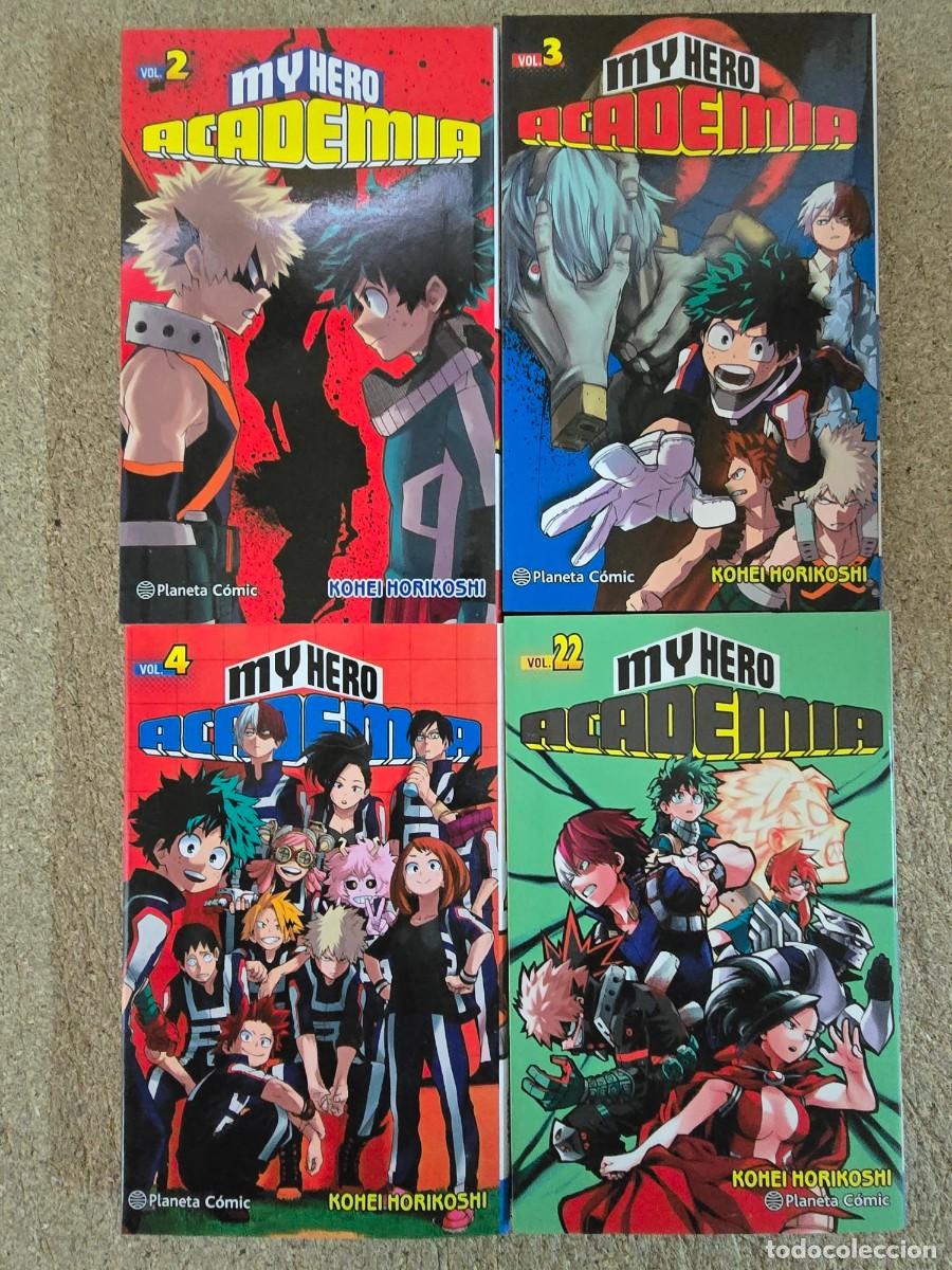 Comics: My Hero Academia.Lote 4 Mangas.Planeta Comic