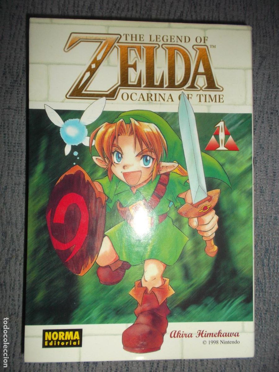 C&oacute;mics: The Legend Of Zelda N&ordm; 1 (De 10), Ocarina Of Time N&ordm; 1 (De 2), Akira Himekawa