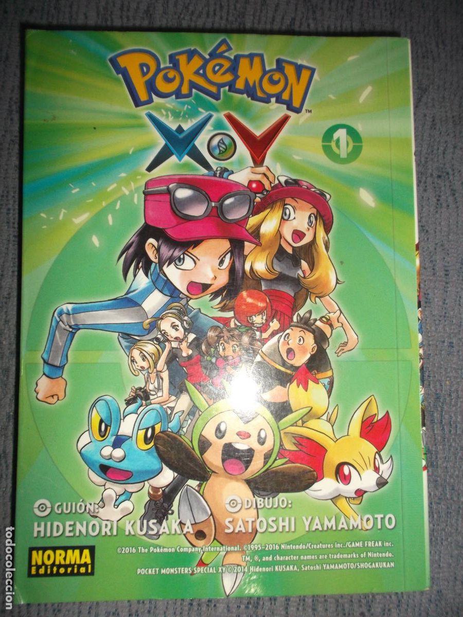 C&oacute;mics: Pokemon X-Y N&ordm; 1 (De 6), Hidenori Kusaka, Satoshi Yamamoto