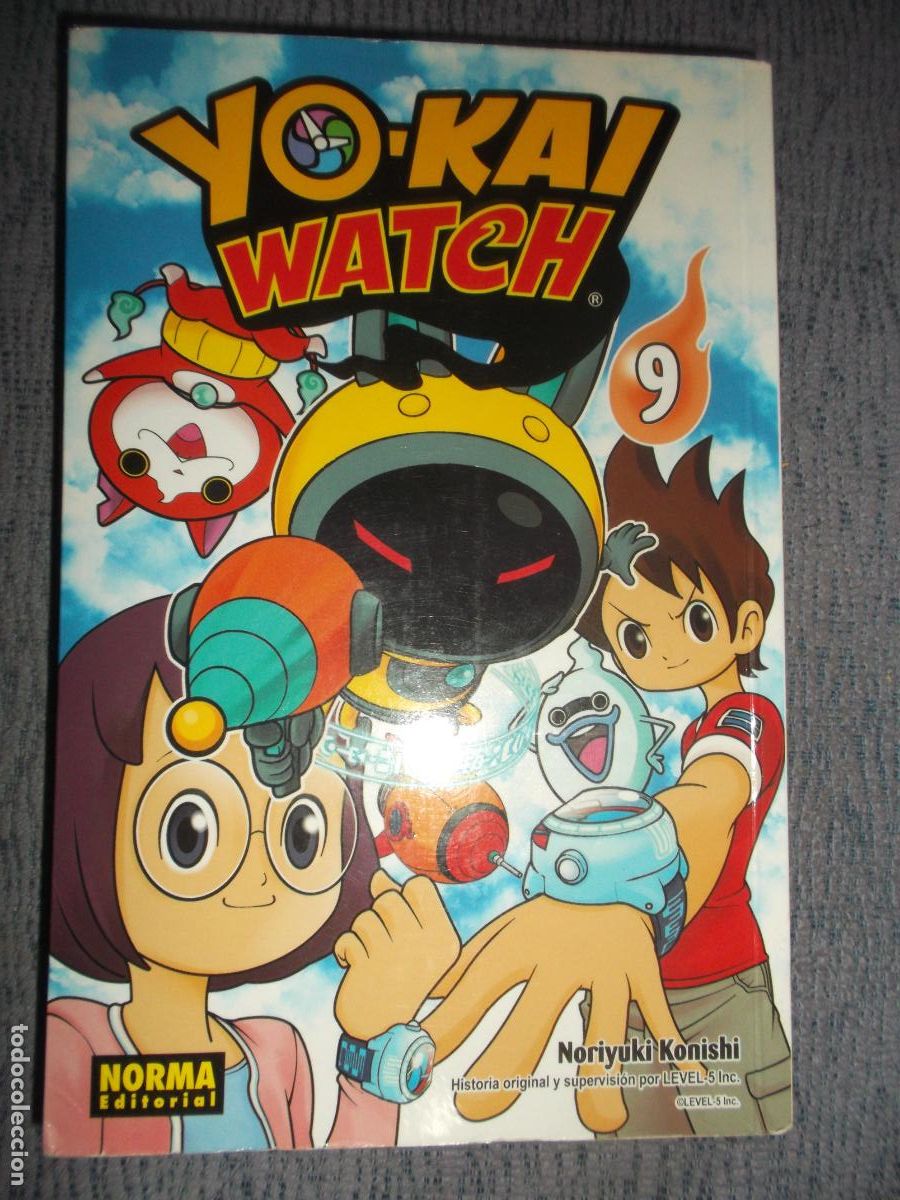C&oacute;mics: Yo-Kai Watch N&ordm; 9, Noriyuki Konishi