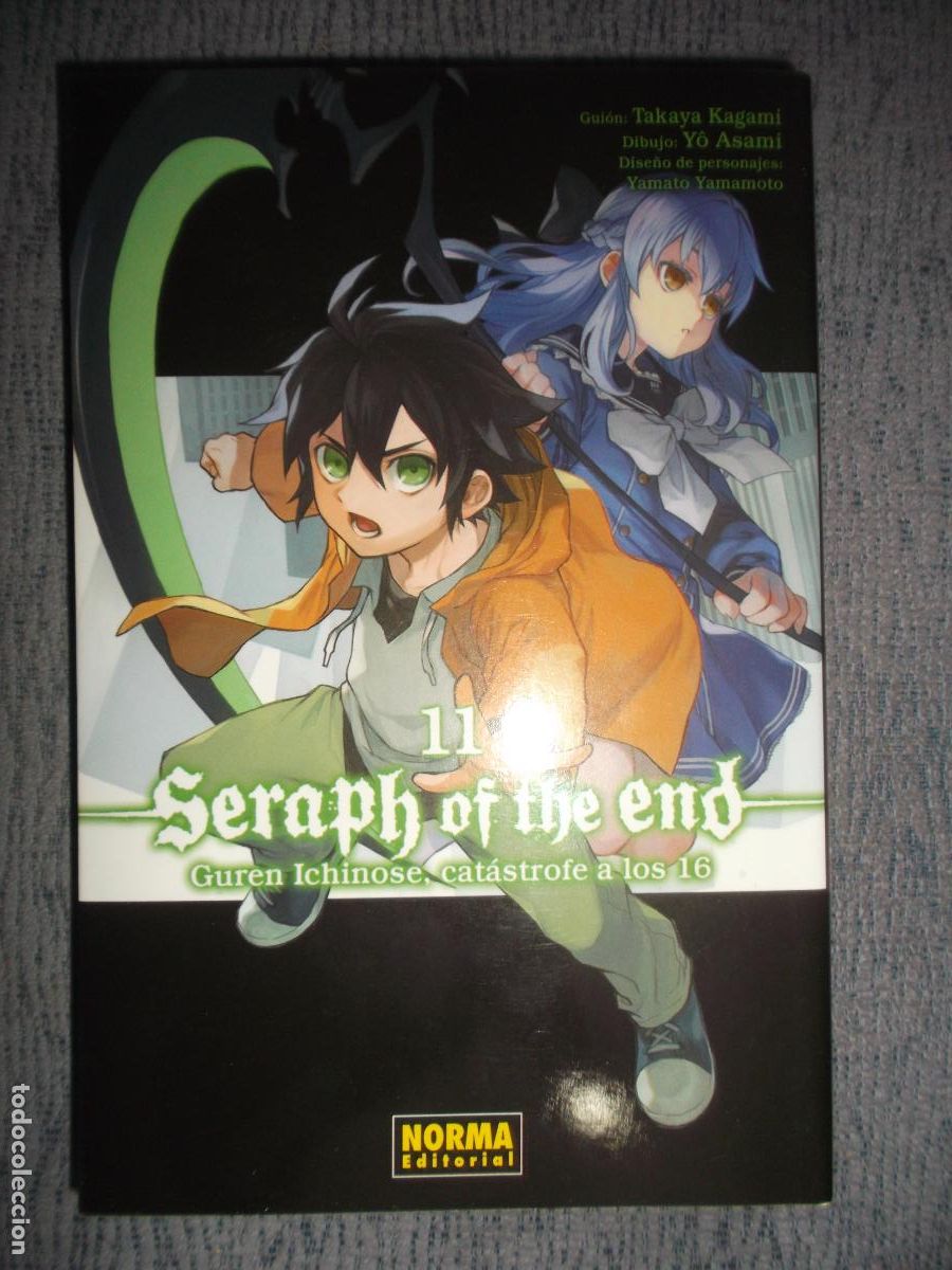 C&oacute;mics: Seraph Of The End: Guren Ichinose, Cat&aacute;strofe A Los 16 N&ordm; 11 (De 12), Takaya Kagami, Y&ocirc; Asami