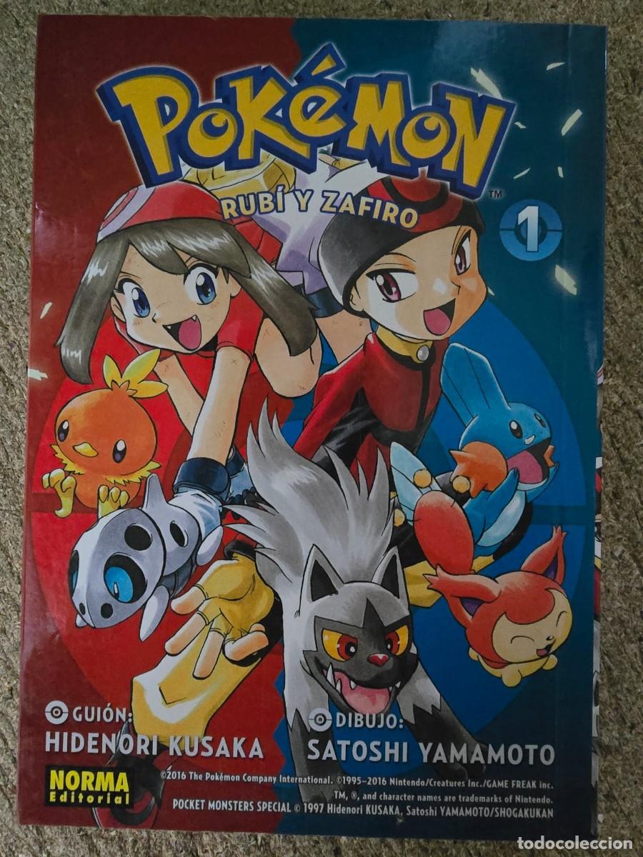 C&oacute;mics: Pokemon 9 Rubi y Zafiro 1.Norma Editorial - Foto 1