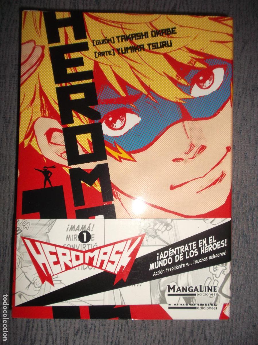 Comics : Hero Mask N&ordm; 1, Takashi Okabe, Yumika Tsuru