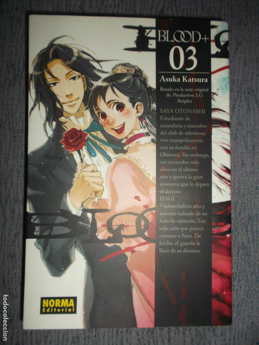 Comics: Blood+ N&ordm; 3 (De 5), Asuka Katsura