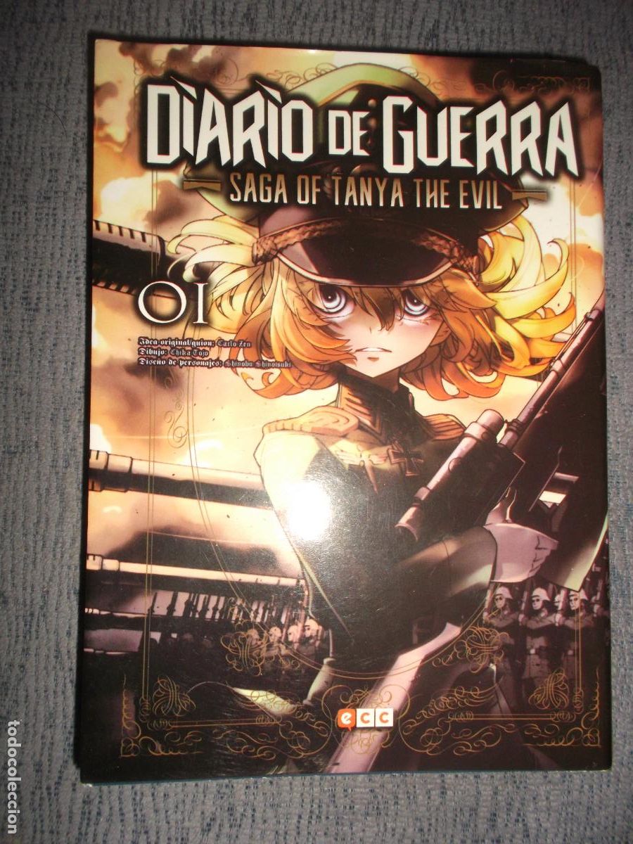 C&oacute;mics: Diario De Guerra - Saga Of Tanya The Evil N&ordm; 1, Chika T&ocirc;j&ocirc;, Shinobu Shinotsuki, Carlo Zen