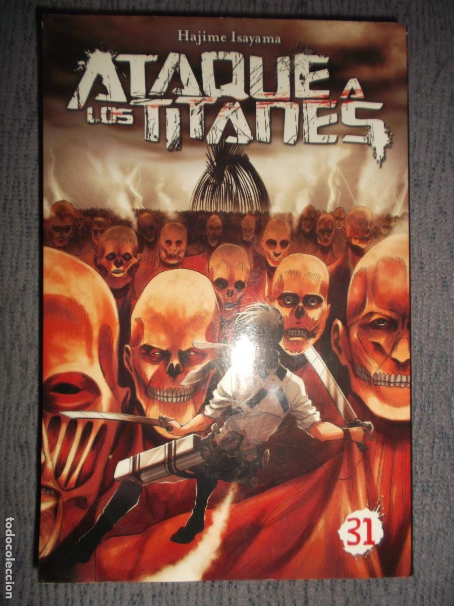 C&oacute;mics: Ataque A Los Titanes N&ordm; 31 (De 34), Hajime Isayama