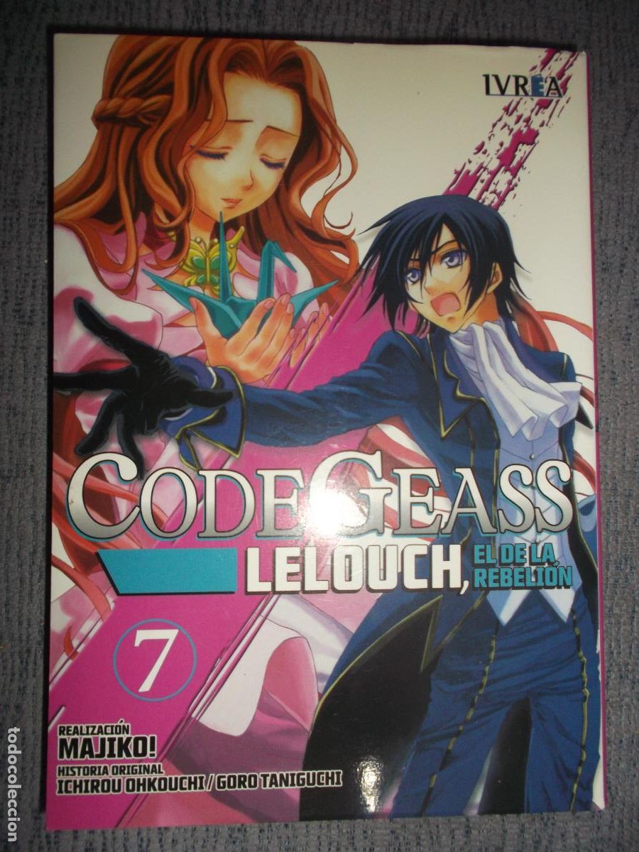 C&oacute;mics: Code Geass: Lelouch, El De La Rebeli&oacute;n N&ordm; 7 (De 8), Majiko!, Goro Taniguchi, Ichirō Ōkouchi