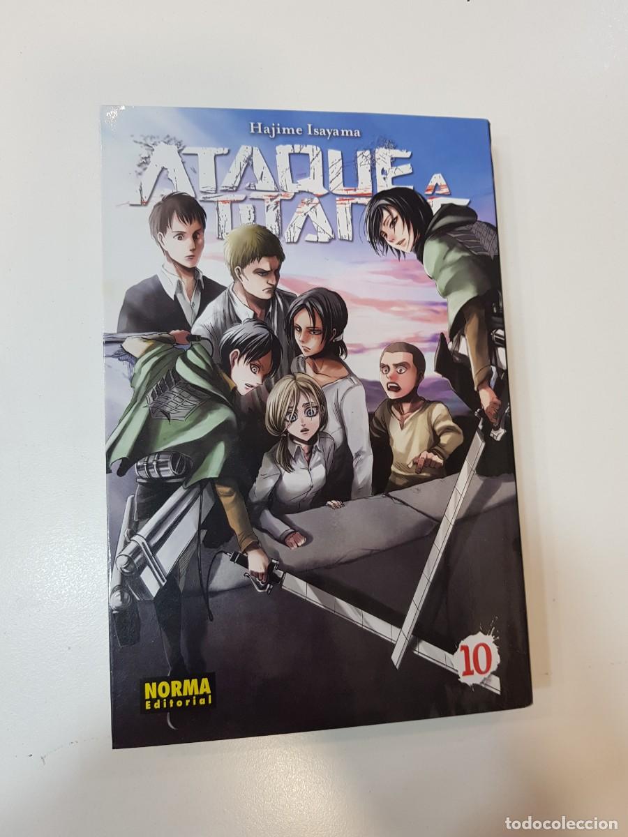 C&oacute;mics: Comic Manga Ataque a los titanes N&ordm; 10 - Foto 1
