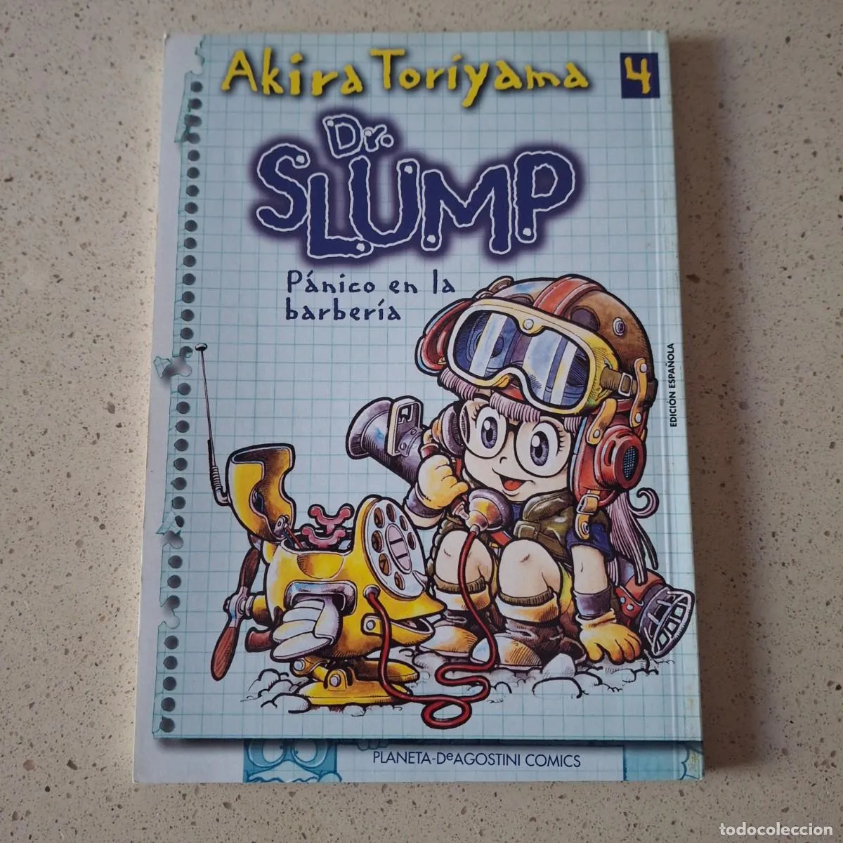 DR. SLUMP PANICO EN LA BARBERIA - NUMERO 4 - AKIRA TORIYAMA - COMIC MANGA - PLANETA DE AGOSTINI