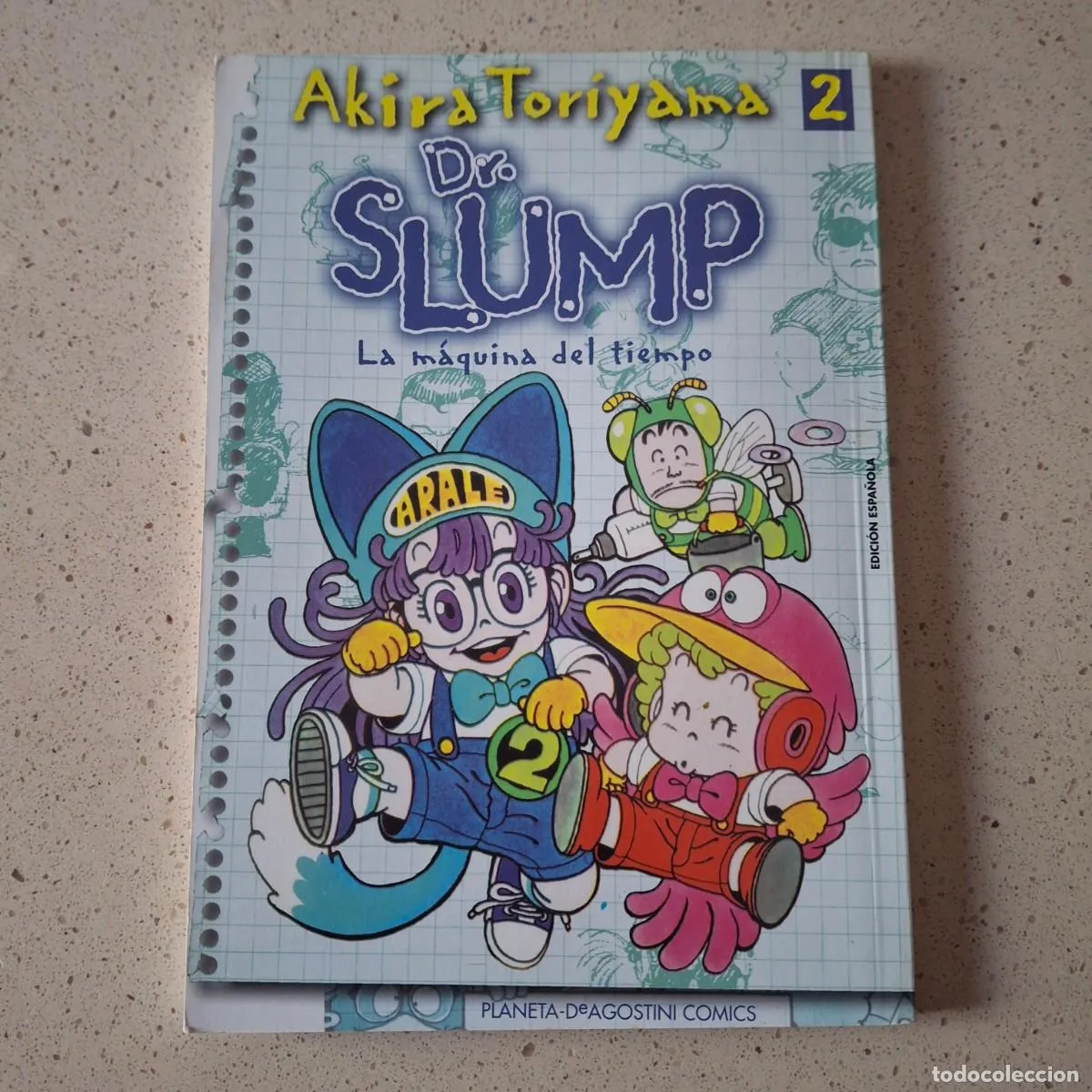 DR. SLUMP LA MAQUINA DEL TIEMPO - NUMERO 2 - AKIRA TORIYAMA - COMIC MANGA - PLANETA DE AGOSTINI