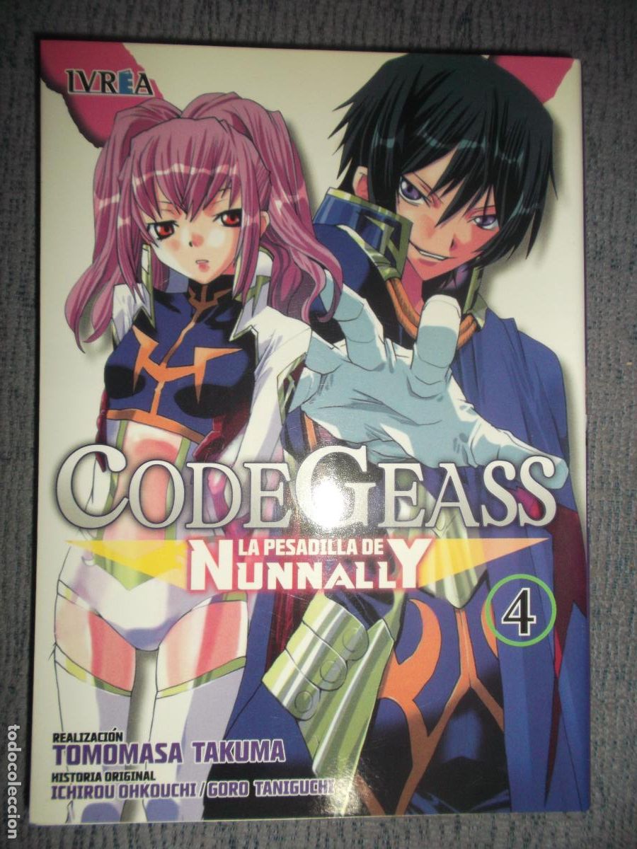 C&oacute;mics: Code Geass: La Pesadilla De Nunnally N&ordm; 4 (De 5), Takuma Tomomasa, Goro Taniguchi, Ichirō Ōkouchi