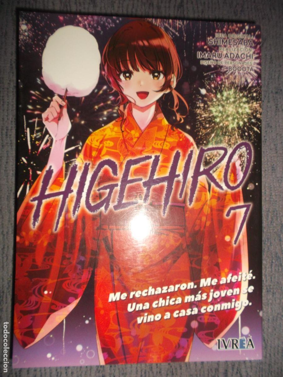 Comics : Higehiro N&ordm; 7 (De 13), Imaru Adachi, Booota, Shimesaba