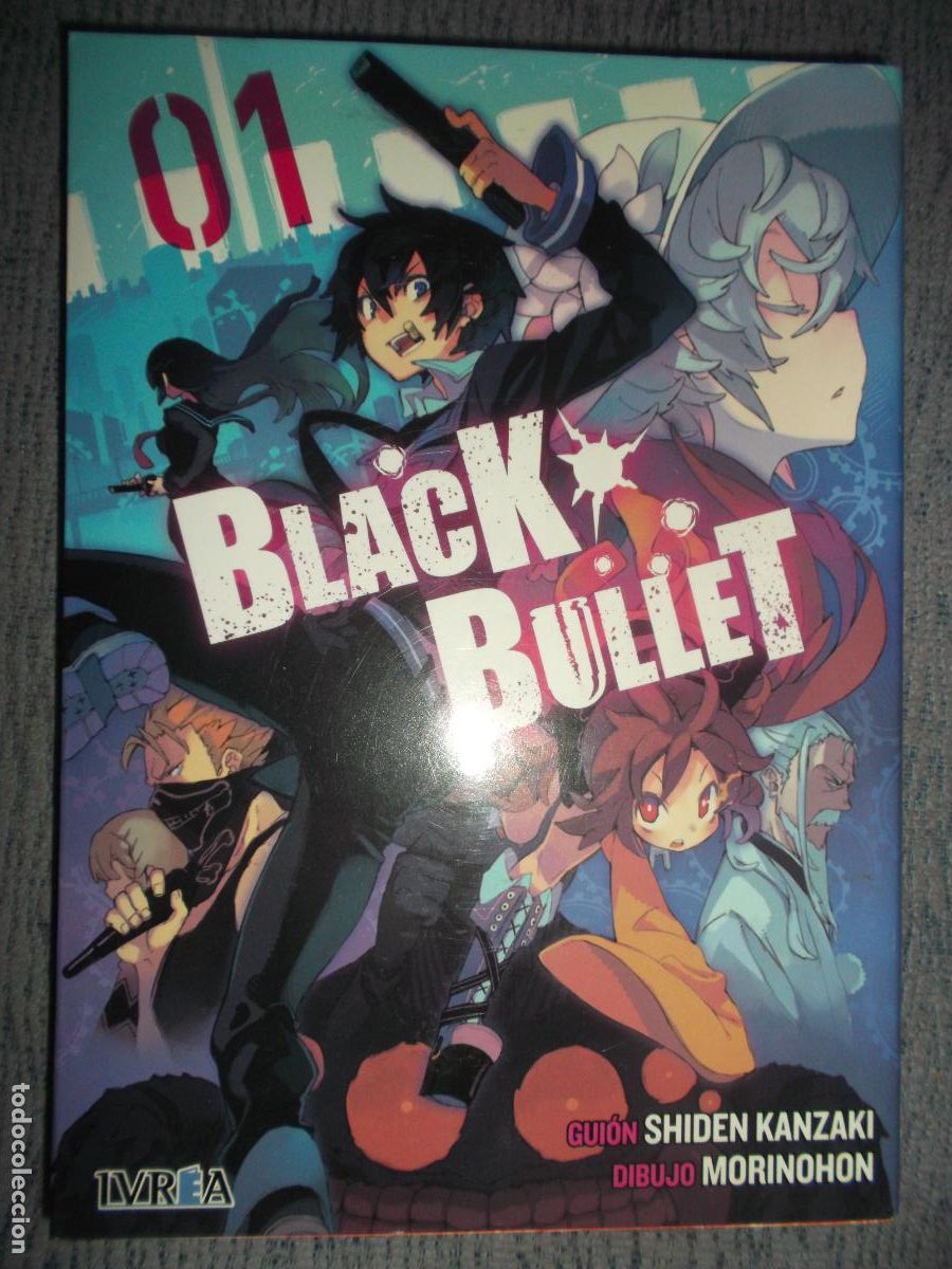 Comics: Black Bullet N&ordm; 1 (De 4), Shiden Kanzaki, Hon Morino