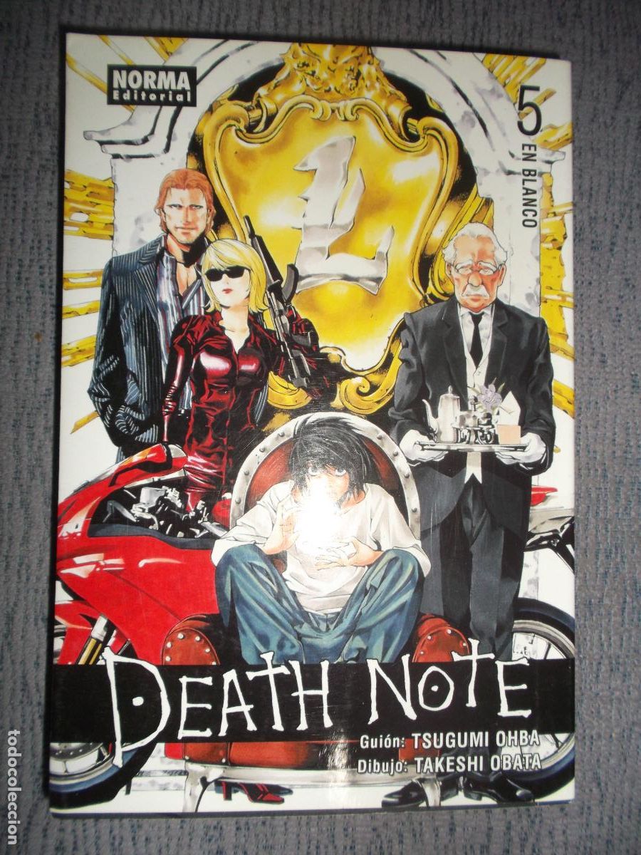 C&oacute;mics: Death Note (Norma) N&ordm; 5 (De 12), Tsugumi Ohba, Takeshi Obata