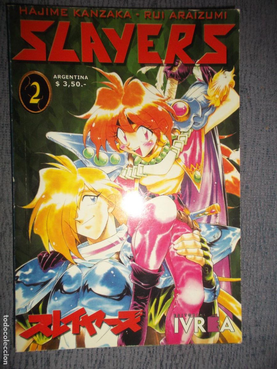 C&oacute;mics: Slayers (Edici&oacute;n Argentina) N&ordm; 2, Hajime Kanzaka, Rui Araizumi
