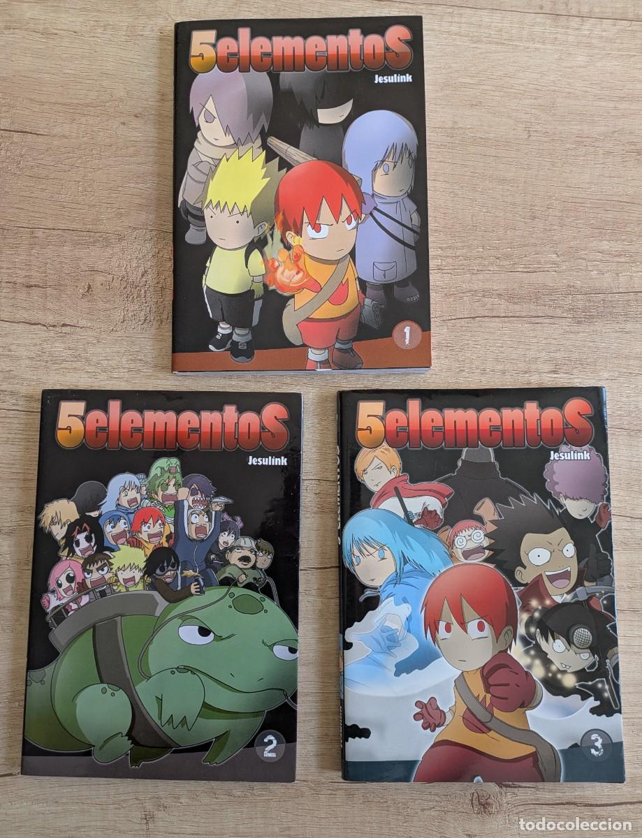 C&oacute;mics: 5 ELEMENTOS n&ordm; 1, 2 y 3 de Jesulink - Foto 1