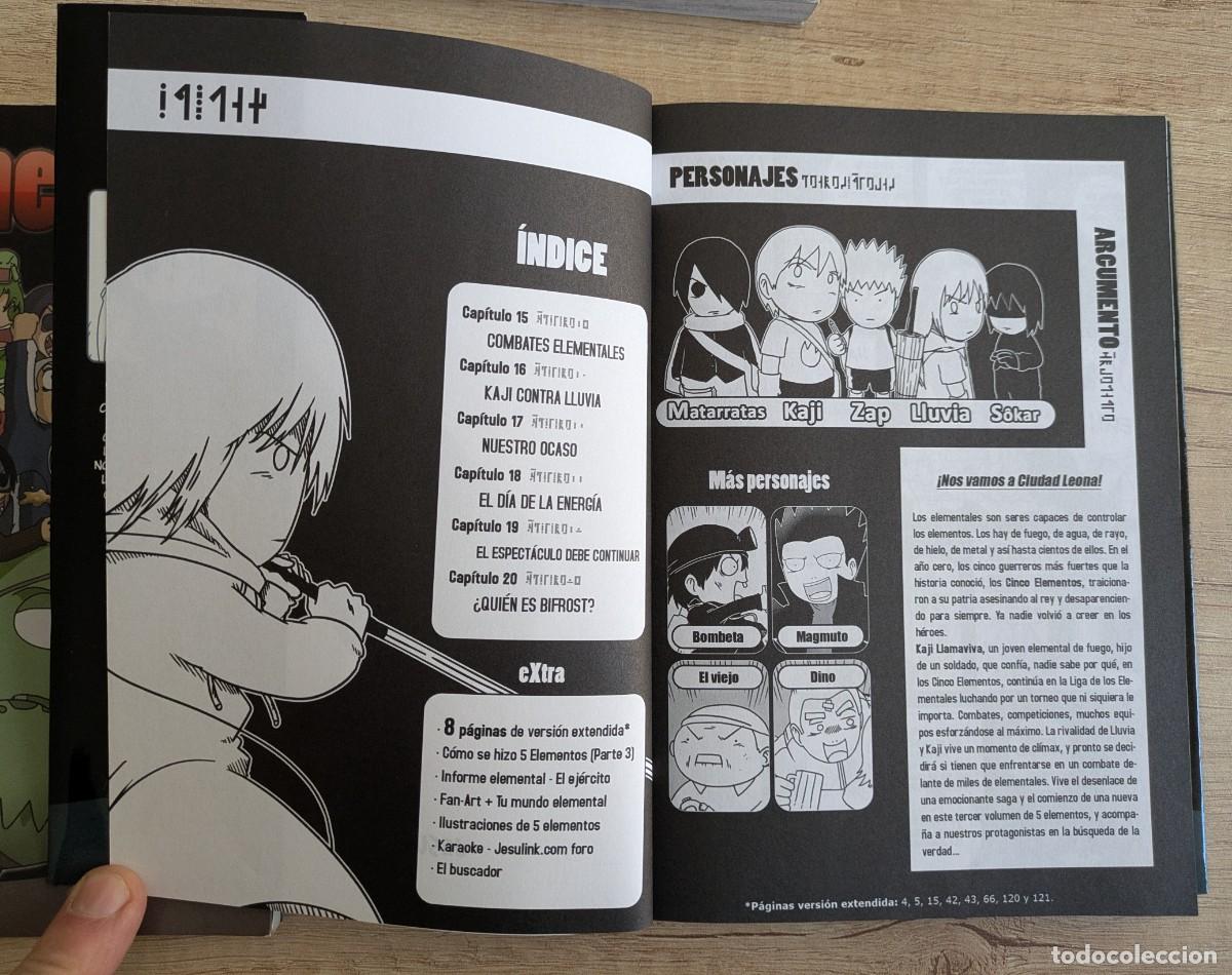 C&oacute;mics: 5 ELEMENTOS n&ordm; 1, 2 y 3 de Jesulink - Foto 4