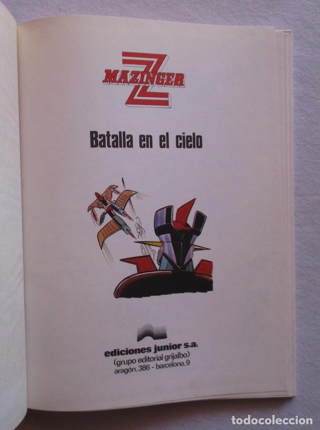 C&oacute;mics: MAZINGER Z - BATALLA EN EL CIELO - Foto 2