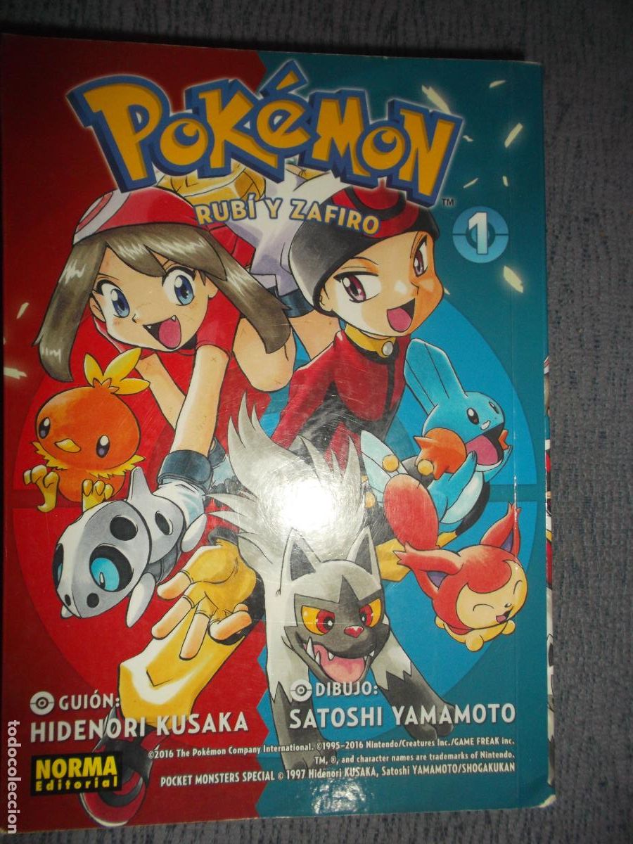 Fumetti: Pokemon Rub&iacute; Y Zafiro N&ordm; 1 (De 4) - Pokemon N&ordm; 9, Hidenori Kusaka, Satoshi Yamamoto