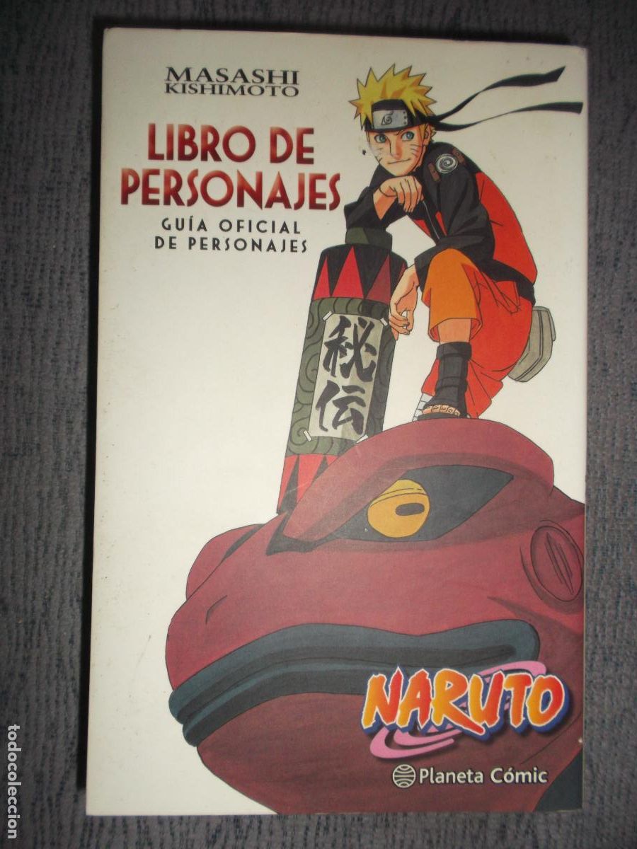 C&oacute;mics: Naruto - Gu&iacute;a Oficial De Personajes N&ordm; 3 - Libro de Personajes (De 4), Masashi Kishimoto