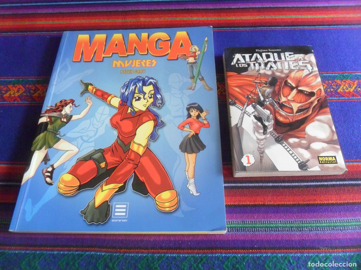 C&oacute;mics: MANGA MUJERES, PETER GRAY EVERGREEN 2005 Y ATAQUE A LOS TITANES N&ordm; 1 NORMA 2021 CON SOBRECUBIERTAS