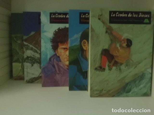 C&oacute;mics: La Cumbre De Los Dioses JIRO TANIGUCHI COMPLETA 5 TOMOS PONENT MON