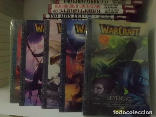C&oacute;mics: WARCRAFT LEYENDAS COLECCION COMPLETA 5 TOMOS NORMA - Foto 1