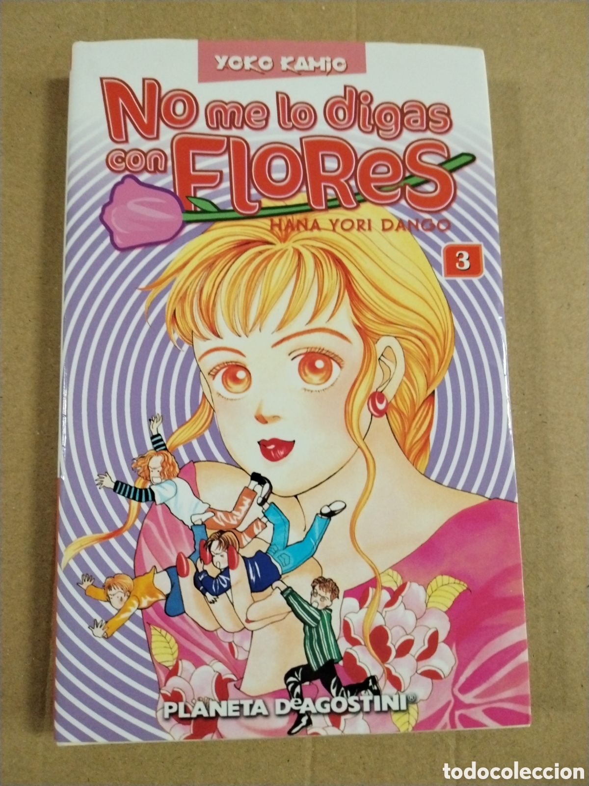 C&oacute;mics: NO ME LO DIGAS CON FLORES - HANA YORI DANGO - YOKO KAMIO - 3 - PLANETA DEAGOSTINI