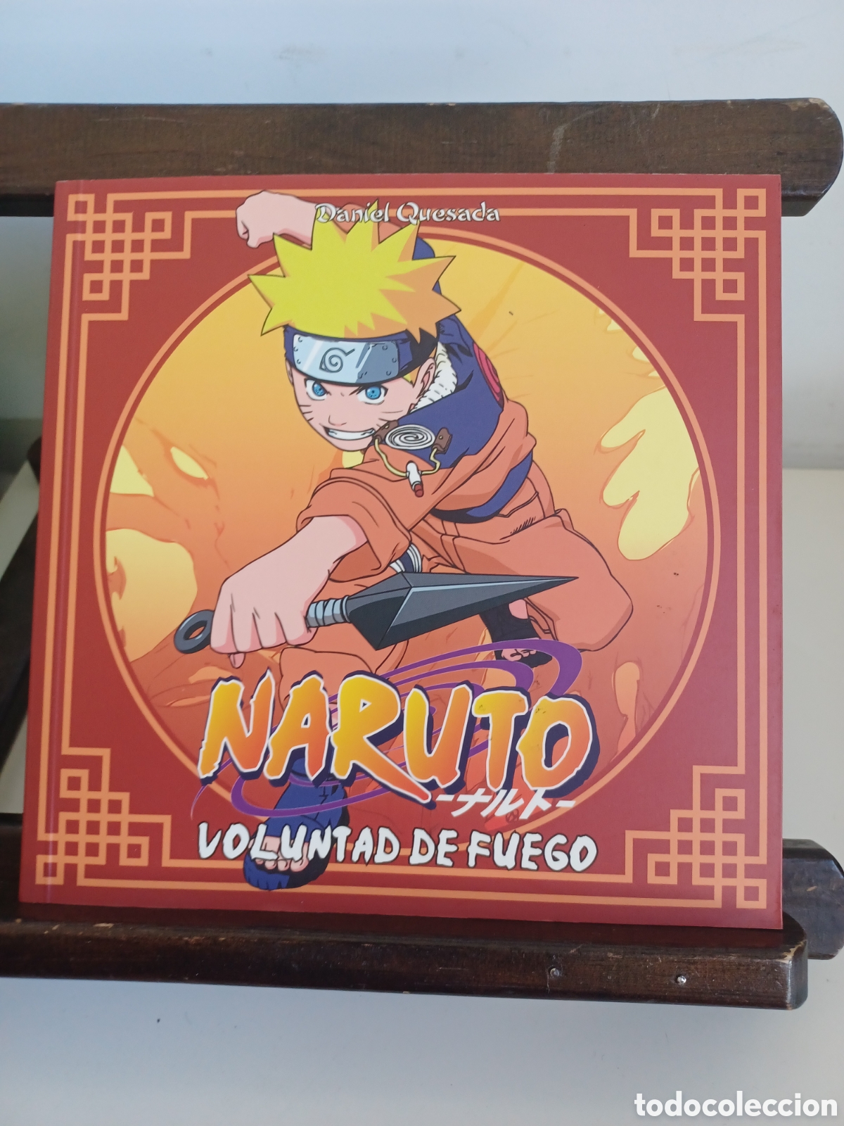 C&oacute;mics: Naruto. Voluntad de fuego/ Daniel Quesada/ Manga Books/ NUEVO A ESTRENAR