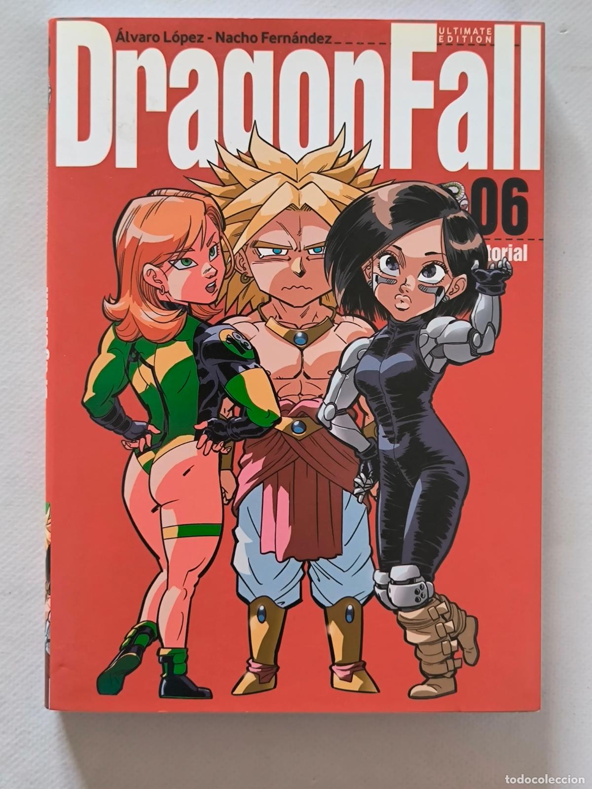 C&oacute;mics: DRAGON FALL N&ordm; 06 / 6 - ULTIMATE EDITION - ALVARO LOPEZ, NACHO FERNANDEZ - DOLMEN (355)