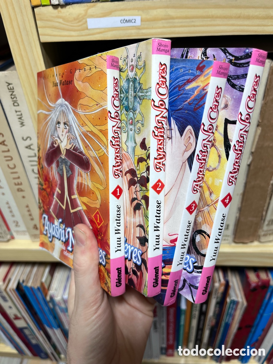 C&oacute;mics: Comic2 Yuu Watase (Gl&eacute;nat) Shojo Manga Ayashi No Ceres 1, 2, 3 y 4